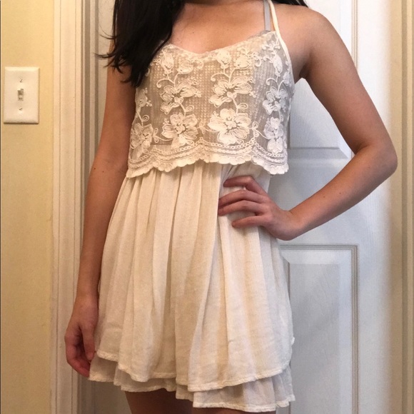 Hollister White Lace Dress Hollister White Lace Dress